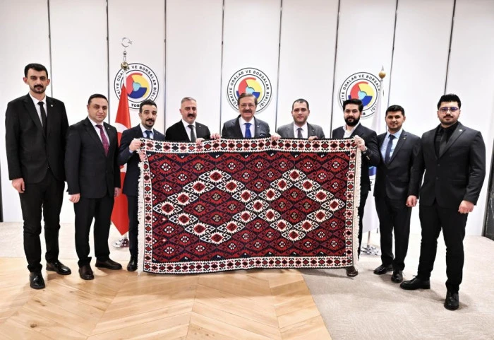 TOBB Van GGK'dan Hisarcıklıoğlu'na ziyaret