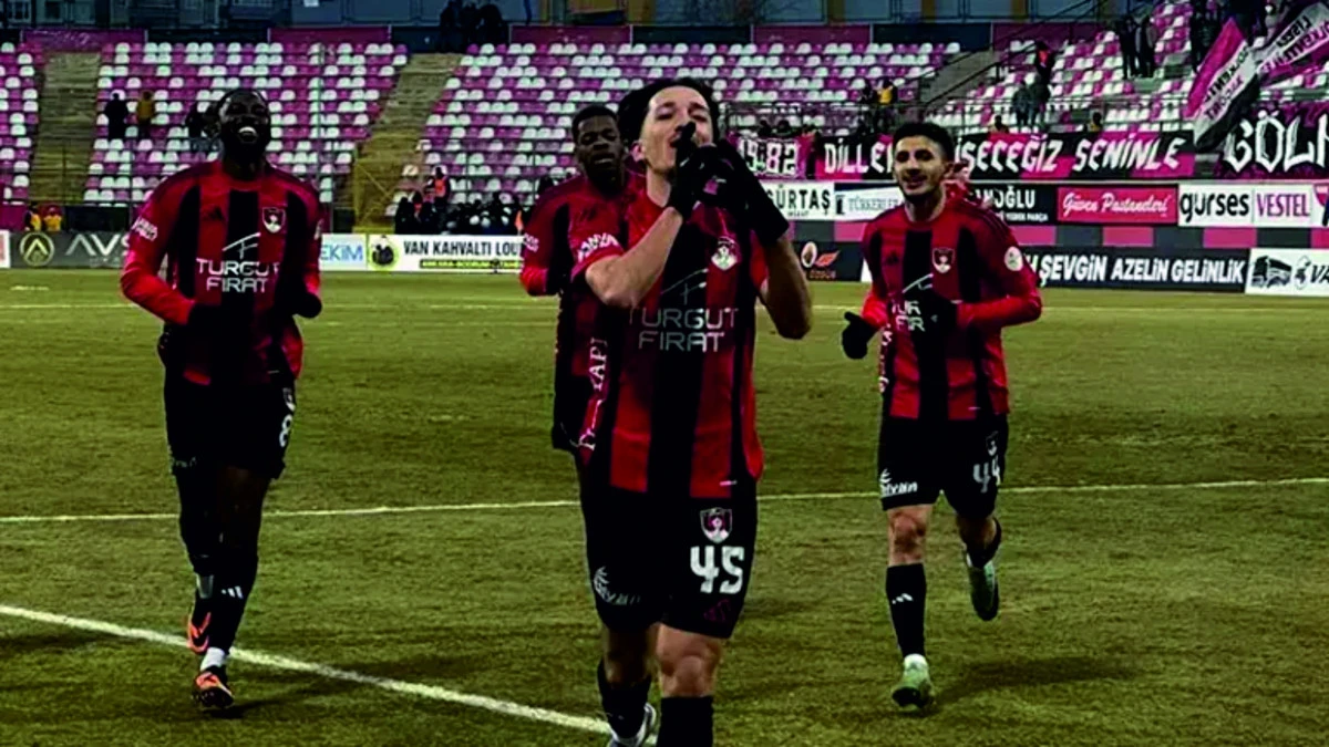 Trendyol 1. Lig'de Vanspor 4 - Hatayspor 0