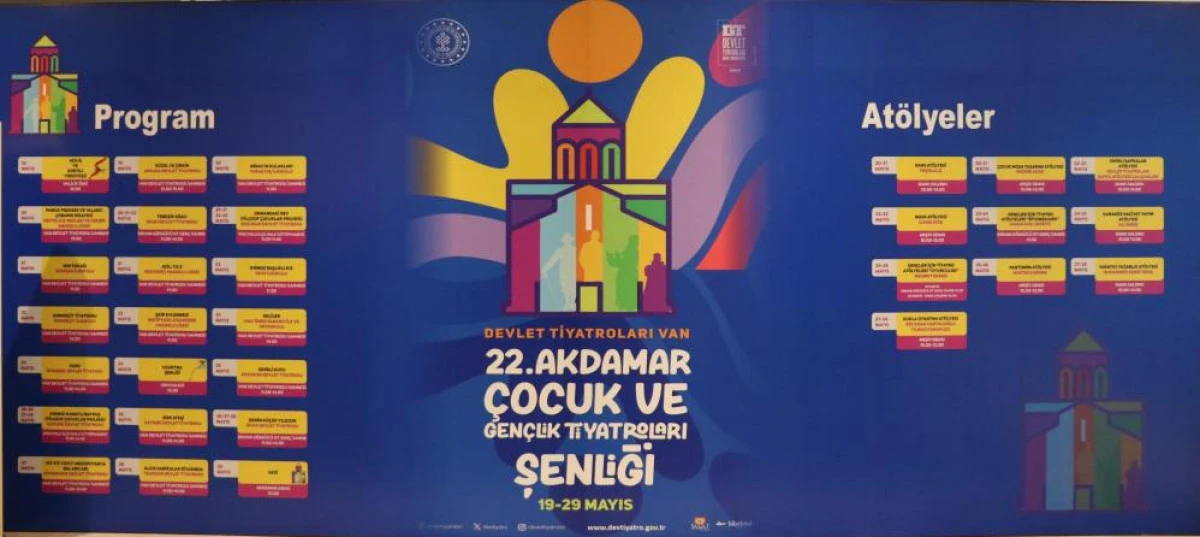 Van Akdamar Çocuk ve Gençlik Tiyatroları Şenliği başlıyor