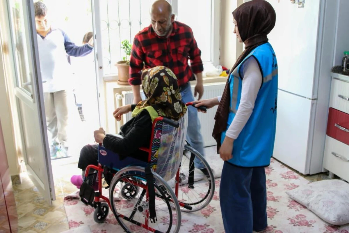 Van Büyükşehir Belediyesinden engelli vatandaşın hayatına sevgi dolu dokunuş