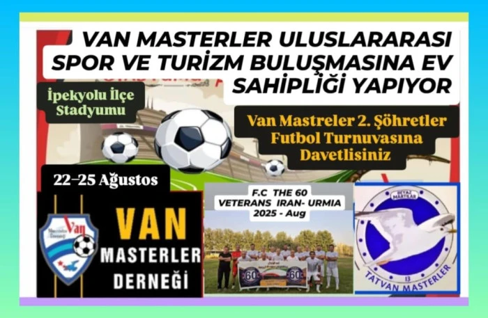 Van Masterler'den uluslararası futbol turnuvası