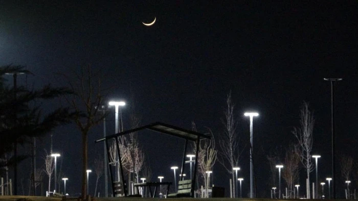 Van&rsquo;da 2026&rsquo;nın ilk hilal ay g&ouml;rsel ş&ouml;len sundu