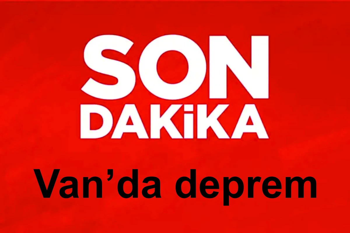 Van'da 4.6 büyüklüğünde deprem