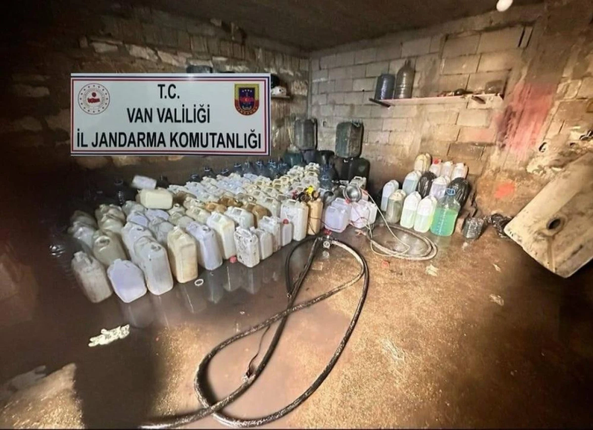 Van&rsquo;da 531 litre ka&ccedil;ak motorin ele ge&ccedil;irildi