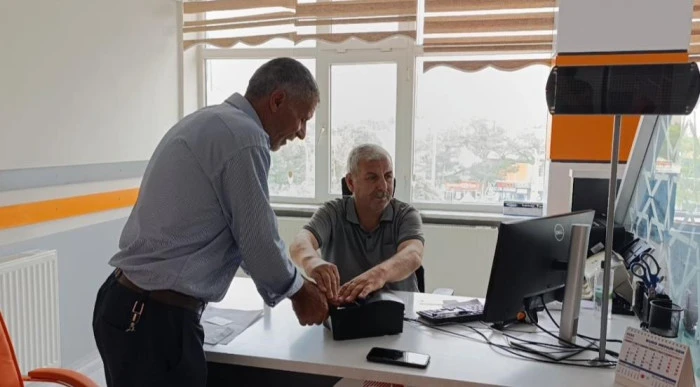 Van'da ehliyet yenileme yoğunluğu