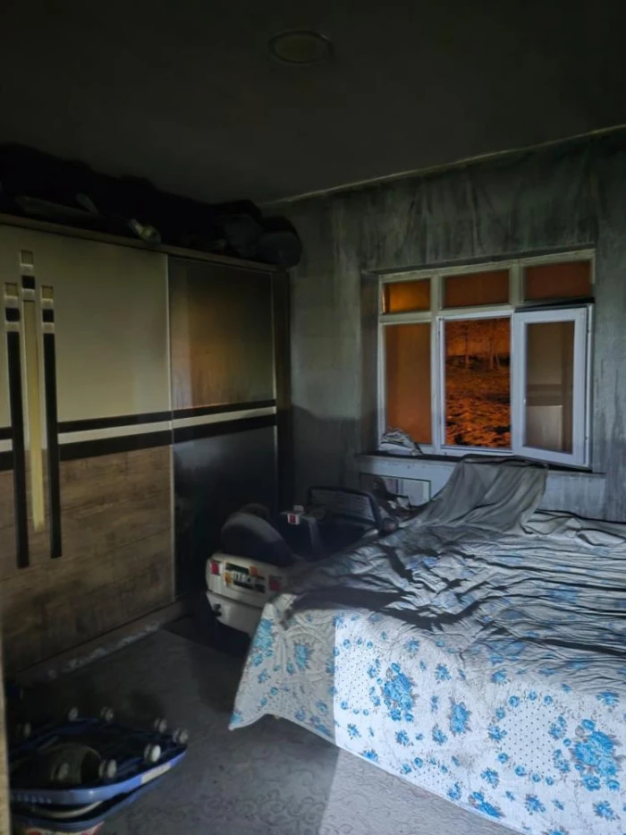 Van&rsquo;da ev yangını