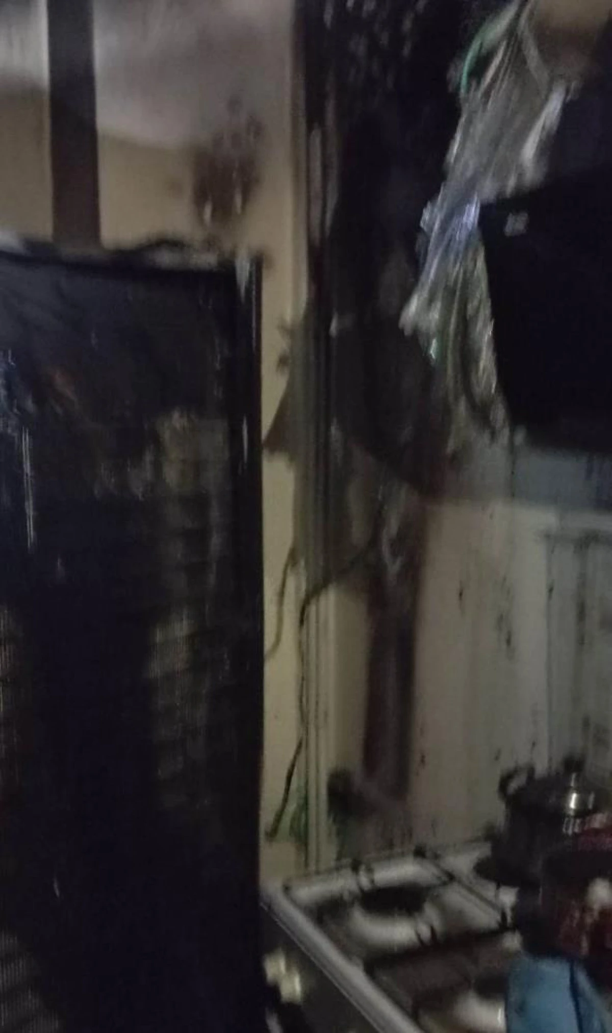 Van&rsquo;da ev yangını