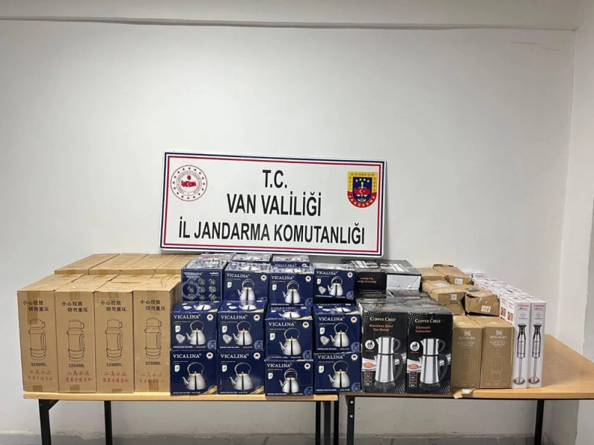 Van’da gümrük kaçakçılığı operasyonu