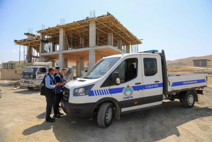 Van’da kaçak yapılaşmaya karşı denetimler arttırıldı