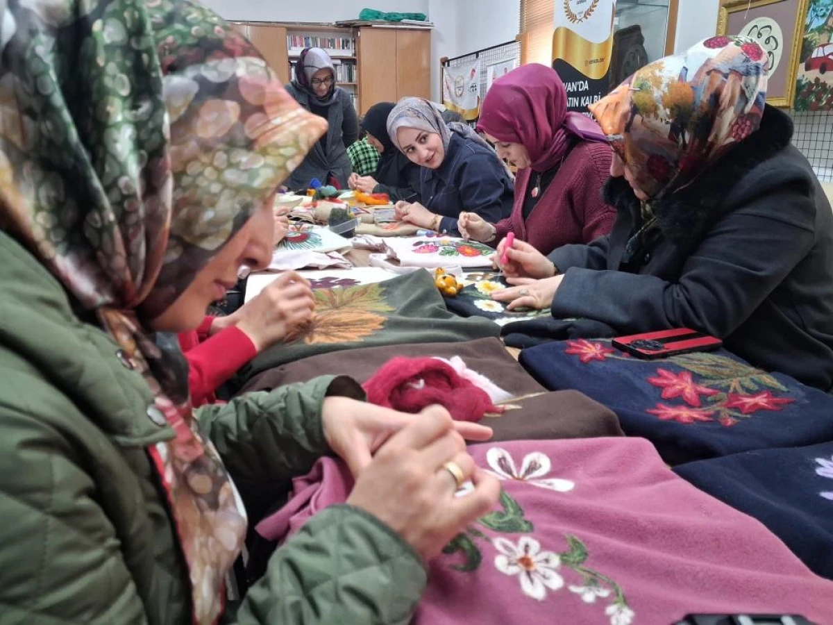 Van'da kadın emeği sanata ve ekonomiye katkı sağlıyor