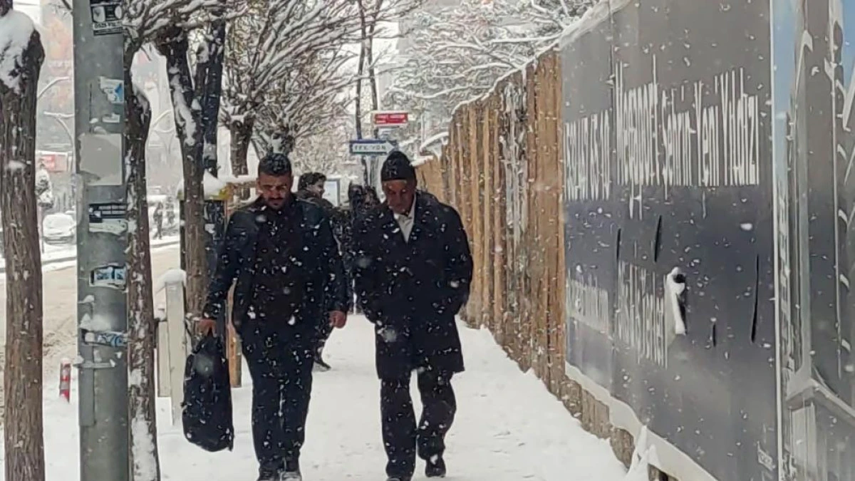 Van'da kar yağışı etkili oluyor