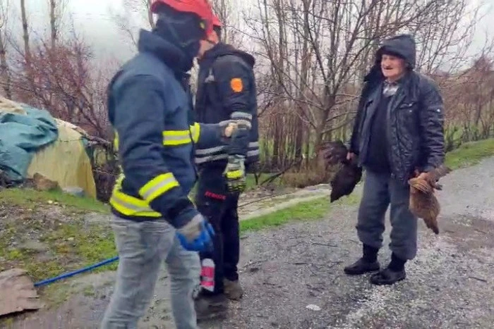 Van&rsquo;da k&uuml;mes ve tandır olarak kullanılan yapı &ccedil;&ouml;kt&uuml;