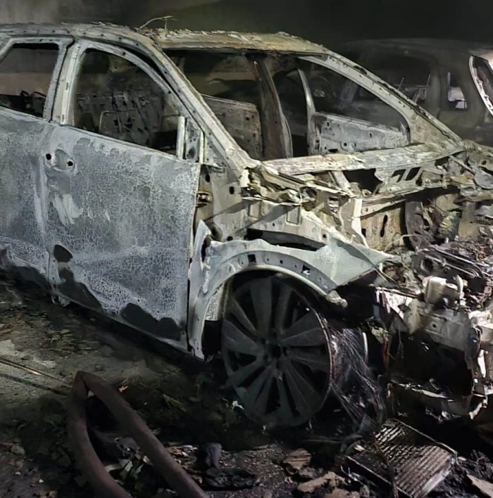 Van'da otopark yangınında 29 kişi dumandan etkilendi