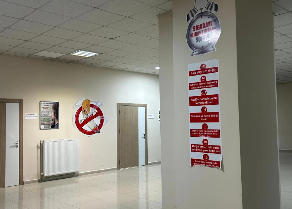 Van'da sigara bırakma polikliniklerinde 800 kişi sigarayı bıraktı