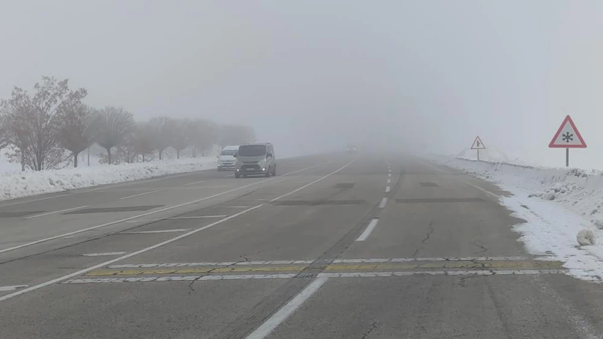 Van'da sis ulaşımı olumsuz etkiledi