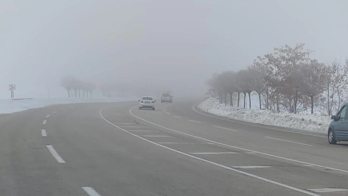 Van'da sis ulaşımı olumsuz etkiledi