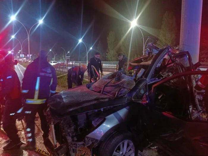 Van'da trafik kazası: 1 ölü