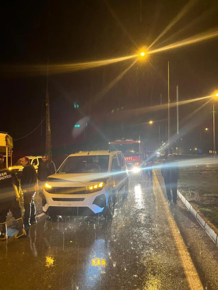 Van'da trafik kazası: 1 yaralı