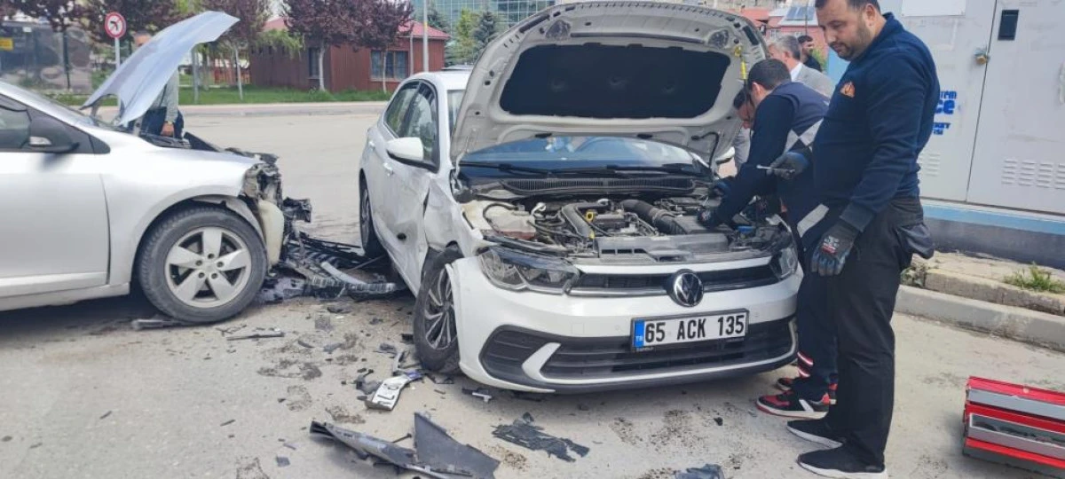 Van'da trafik kazası: 1 yaralı