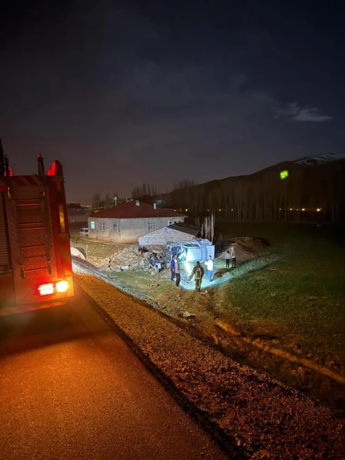 Van'da trafik kazası: 1 yaralı