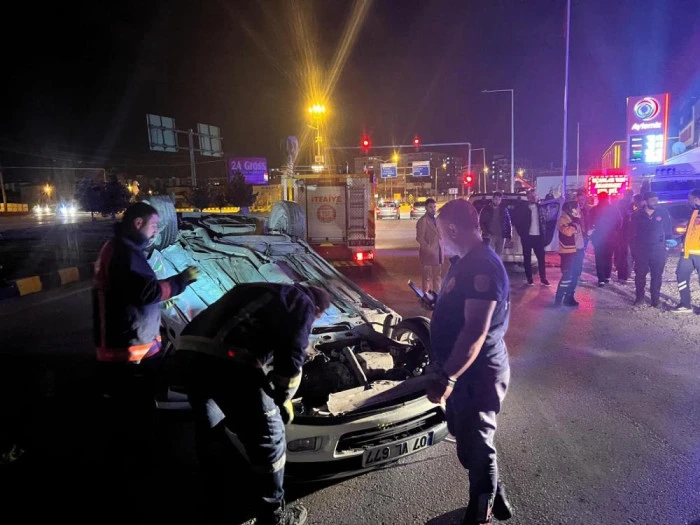 Van'da trafik kazası: 1 yaralı