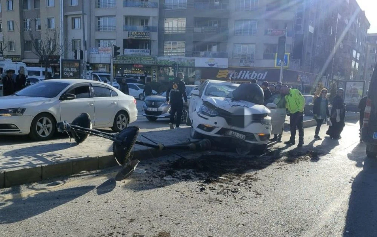 Van'da trafik kazası: 1 yaralı