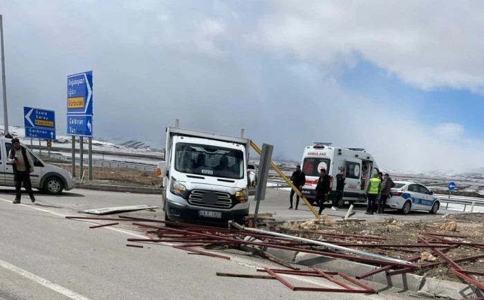 Van'da trafik kazası: 2 yaralı