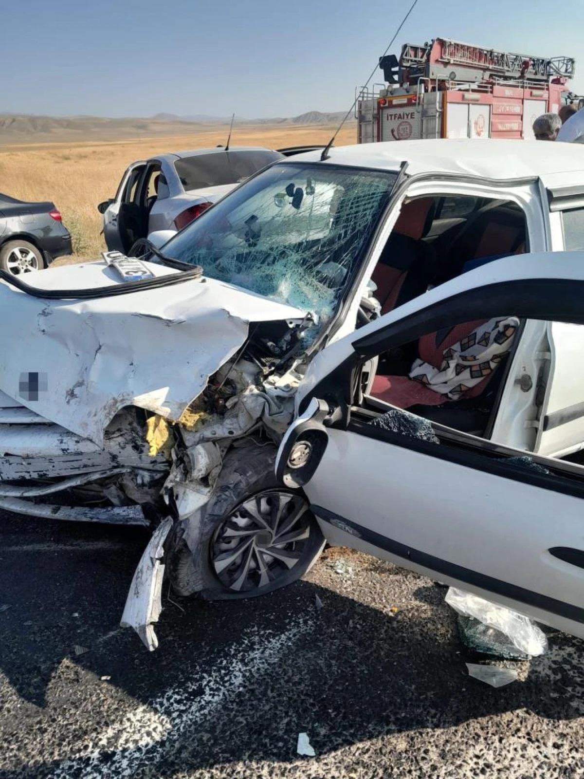 Van'da trafik kazası: 7 kişi yaralandı