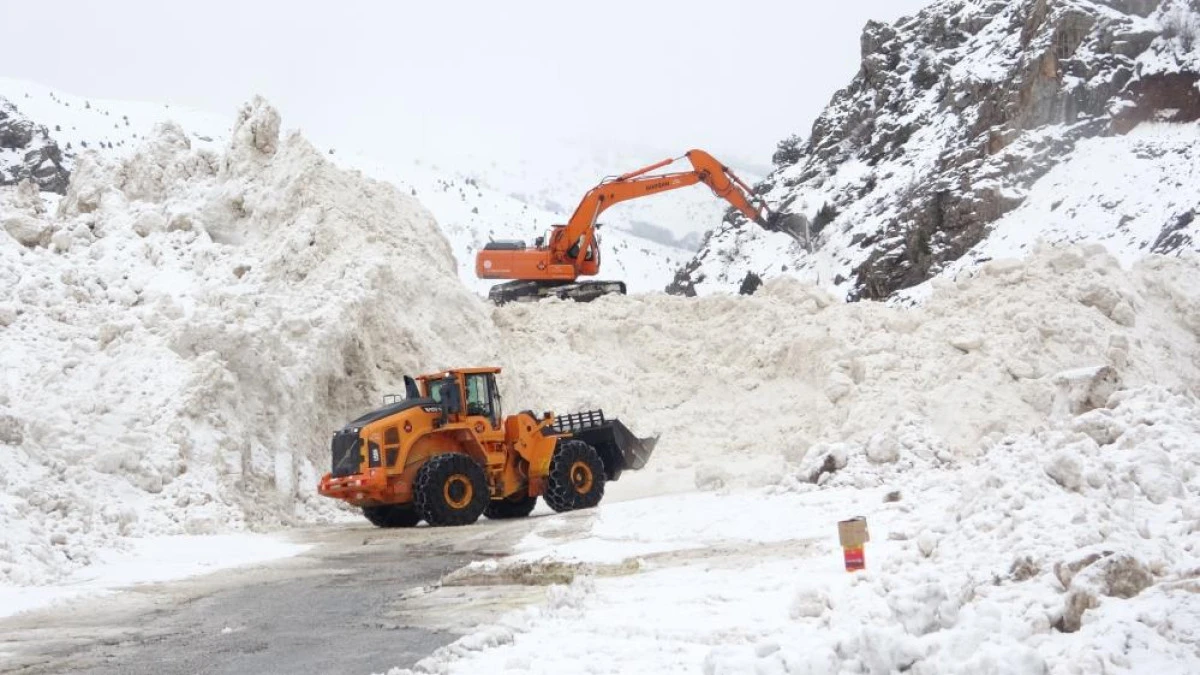 Van'da yoğun kar yağışı ve eğimli alanlar &ccedil;ığ riskini artırıyor