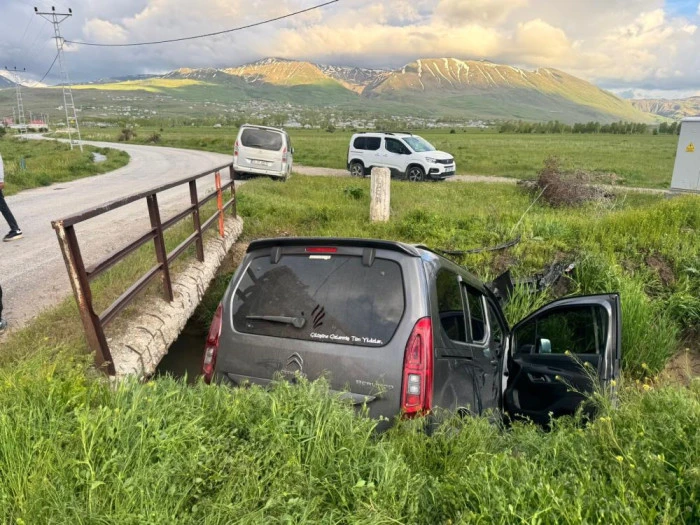 Van'ın Muradiye il&ccedil;esinde trafik kazası: 1 yaralı