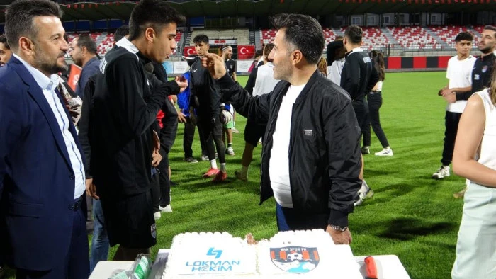 Vanspor, final maçı öncesi son provasını yaptı