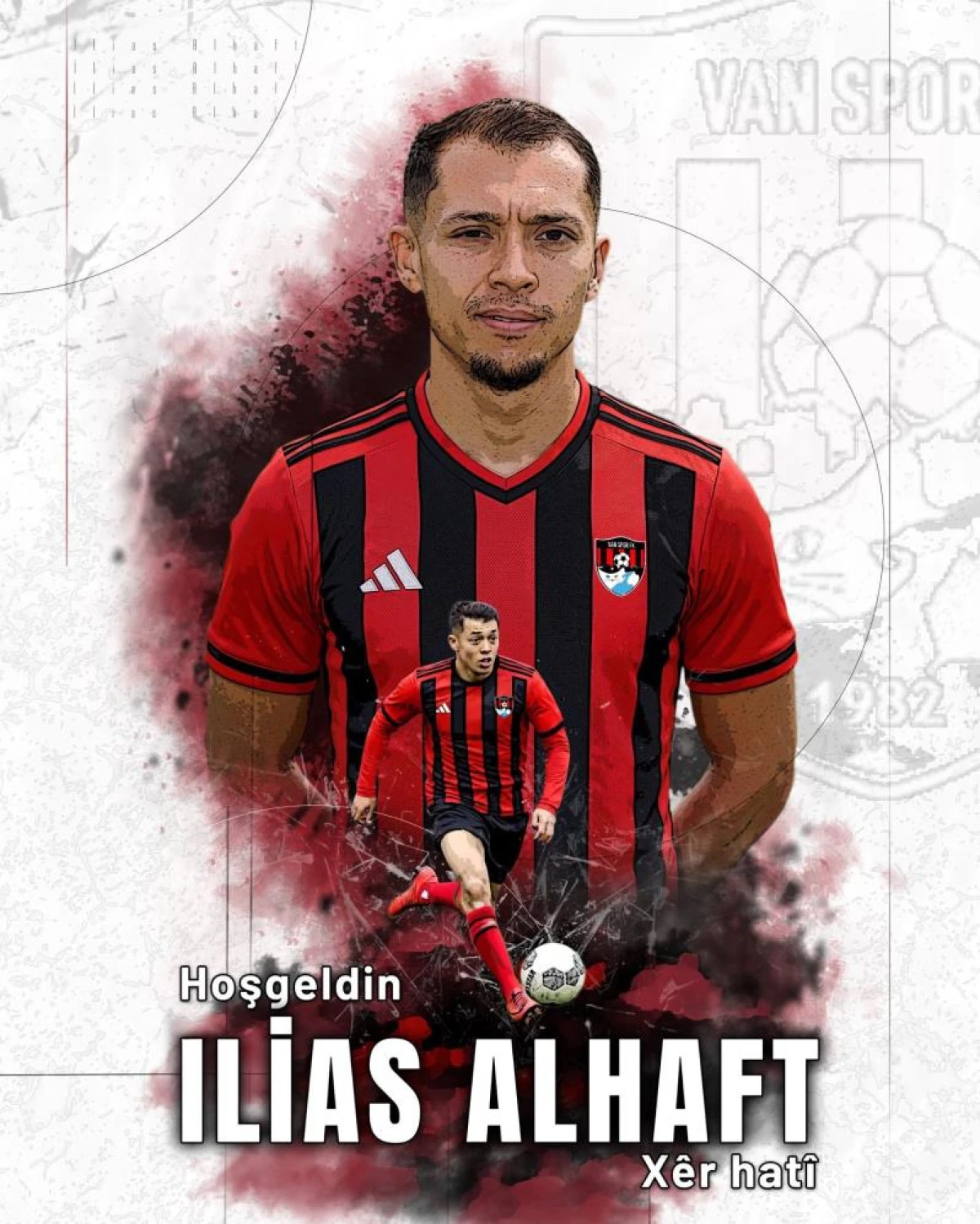 Vanspor Futbol Kul&uuml;b&uuml;, Ilias Alhaft'ı kadrosuna kattı