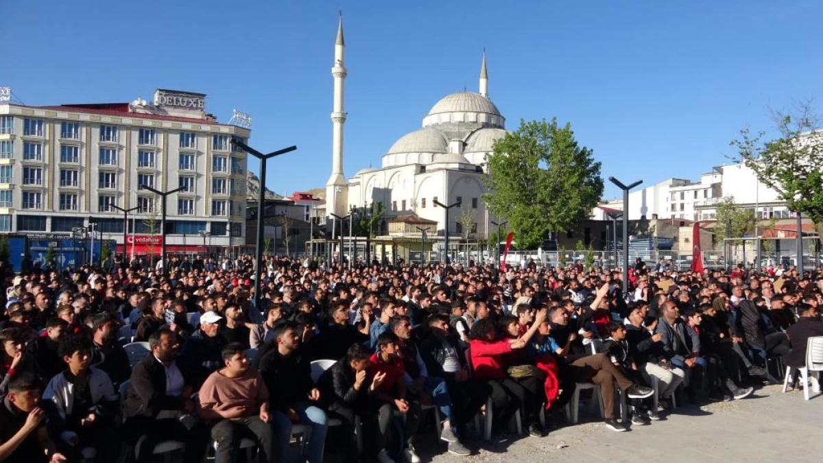 Vanspor taraftarının galibiyet coşkusu