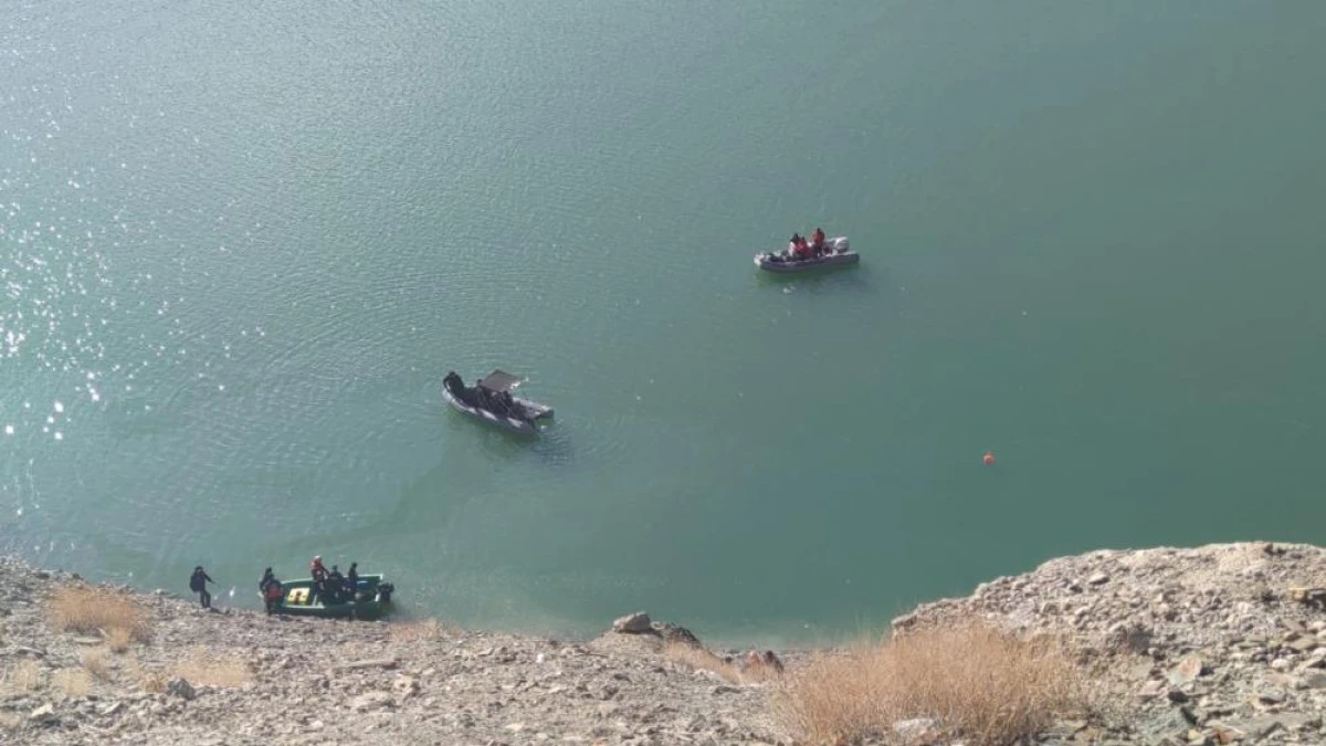 Zernek Barajı’nda ROW cihazıyla arama çalışması